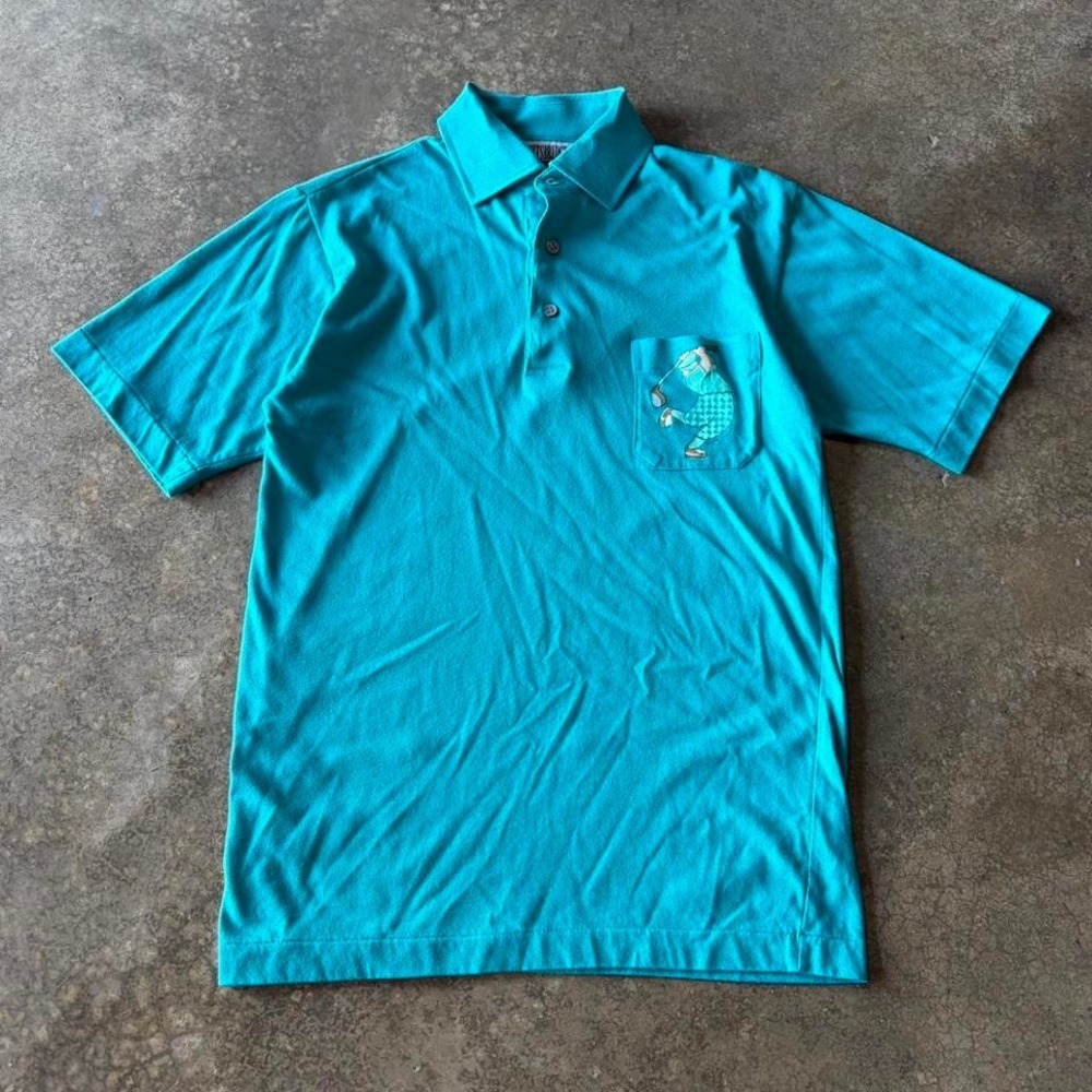 80s golf club polo